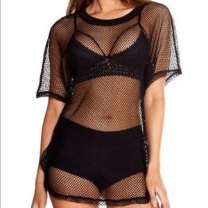 Festival Mesh long shirt
